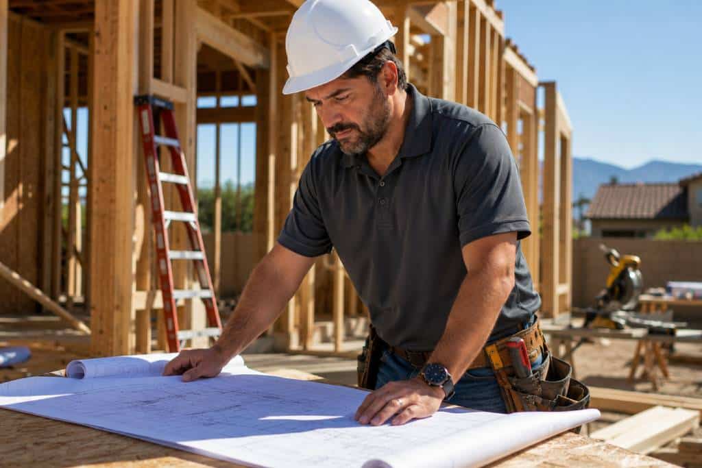 Contractor at work