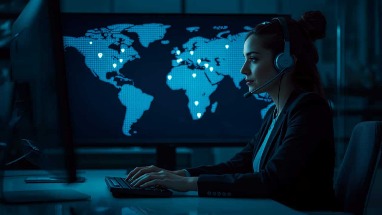 Call Center Operator Call center operator providing franchise call answering