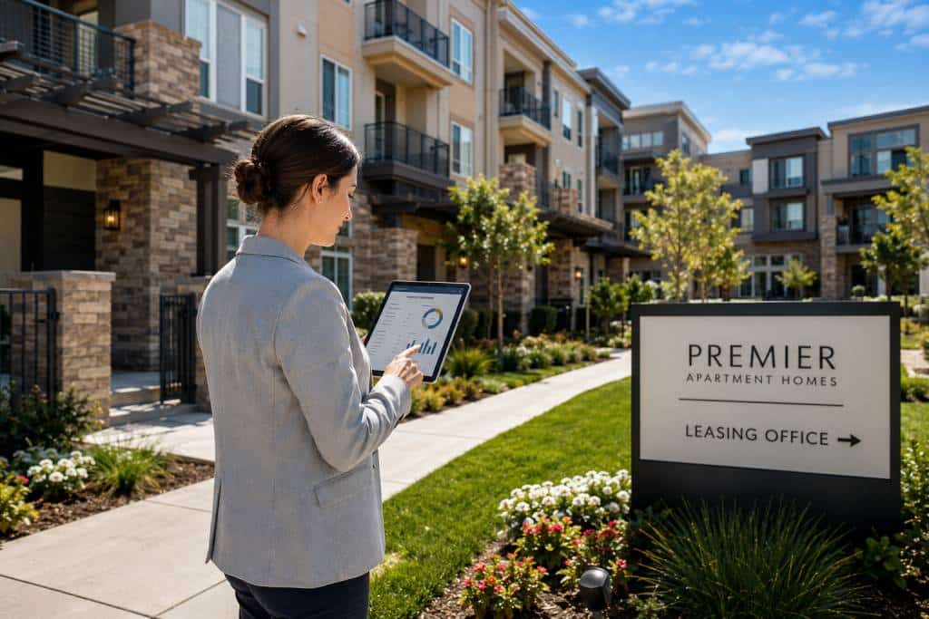 Industries we serve – property manager at work
